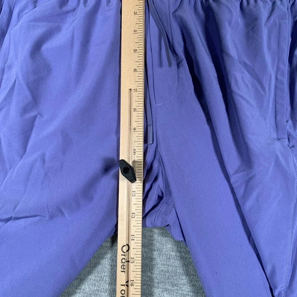 Athleta Pants Womens 14 Purple Lightweight Jogger Elastic Waist Stretch‎ Pockets